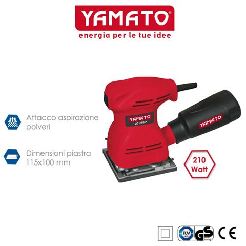 Levigatrice Orbitale Yamato 210 Watt Con Attacco Aspirazione Polveri. - Foto 2