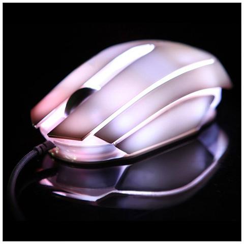 Mouse gaming EMS617 Mood Silver USB 2500 Dpi Argento - Foto 14
