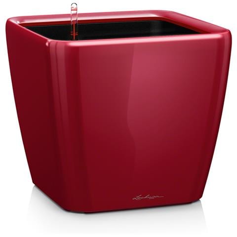Vaso Quadro Premium Ls 50 Rosso Scarlatto 50x50x46, 5 Cm 16287 - Foto 1