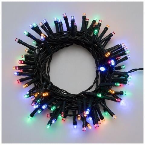 Catena A Batteria 7.15 M 180 Led Multicolor Con Giochi Di Luce Timer 6/18 Luci Colorate Luci A Batteria - Foto 1