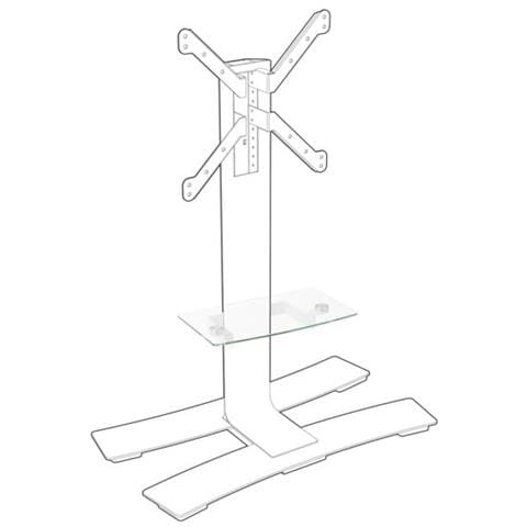 Mensola ER039080 per Serie Will Bianco - Foto 1