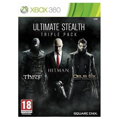Ultimate Stealth Triple Pack (thief / Hitman Absolution / Deus Ex Human Revolution) Xbox 360 Game - Foto 1