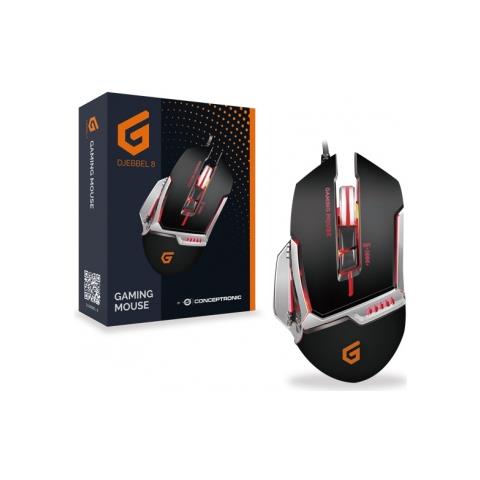 Gaming Mouse 8 Prog. Buttons 4000dpi - Foto 1