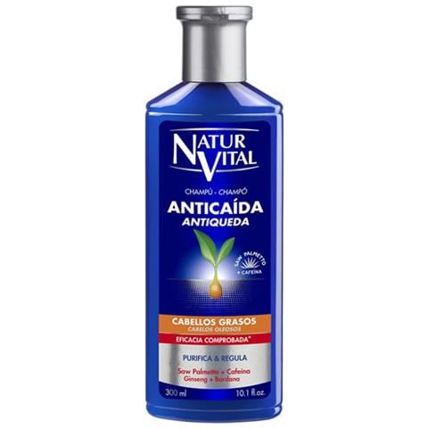 Anti Hair Loss Shampoo Greasy Hair 300ml - Foto 1