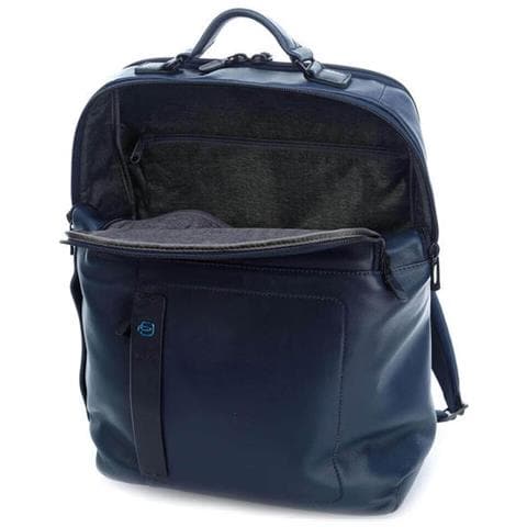 Zaino P15 Plus Zaino Grande Porta Pc Con Scomparto Blu Ca4174p15s / blu2 - Foto 5