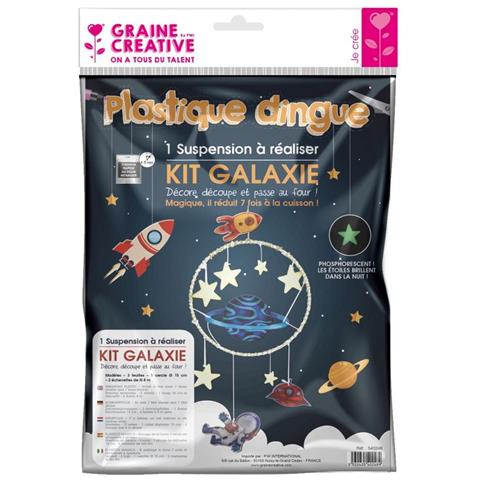 Graines Creatives - Kit Plastica Termoretraibile Sospensione Spazio - Foto 3
