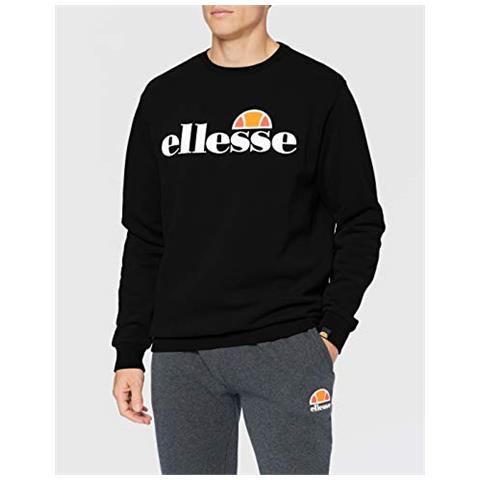 Ellesse Sl Succiso Sweatshirt, Felpa Uomo, Nero, M - Foto 1