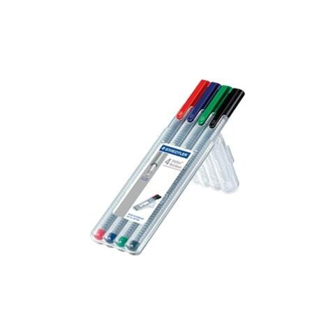 triplus fineliner 334, 0.3 mm, box con 4 colori - Foto 1