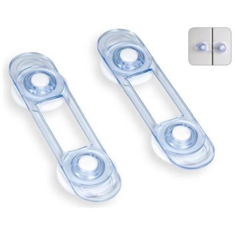 80800769 Blocco a cinturino per bambino Blu, Trasparente 2pezzo (i) lucchetto per la sicurezza del bambino - Foto 1
