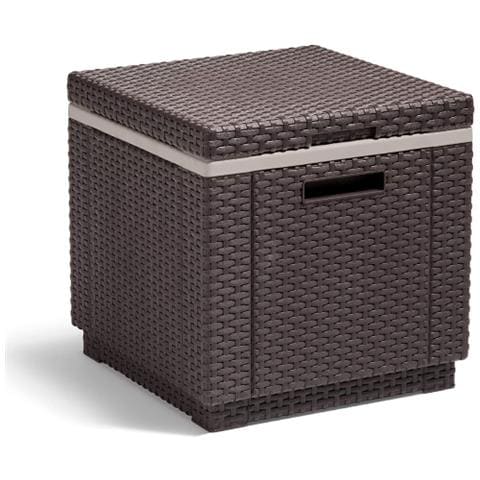 201310 Ice Cube, Sgabello Frigorifero In Plastica, Colore: Marrone - Foto 1