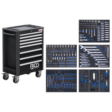 Carrello Da Officina A 8 Cassetti - 234 Strumenti - 4113 - Foto 1