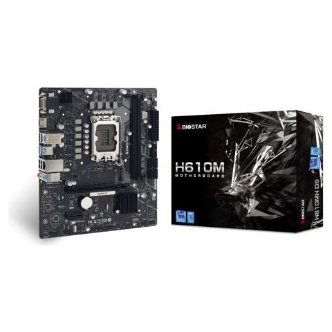 Scheda madre H610MH D5 mATX H610mh D5 Lga1700 (alder Lake) 2ddr5 Vga+hdmi Pcie. M. 2 Matx - Foto 1