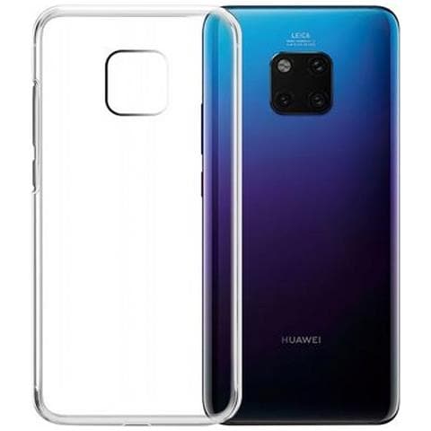 Cover Per Huawei Mate 20 Pro Silicone Morbido, Trasparente - Foto 1