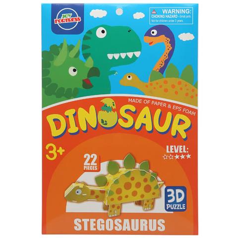 Puzzle 3d Stegosaurus Dinosauri - Foto 1