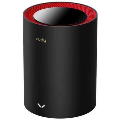 M3000 Dual-band (2.4 GHz / 5 GHz) Wi-Fi 6 (802.11ax) Nero, Rosso 1 Interno - Foto 1