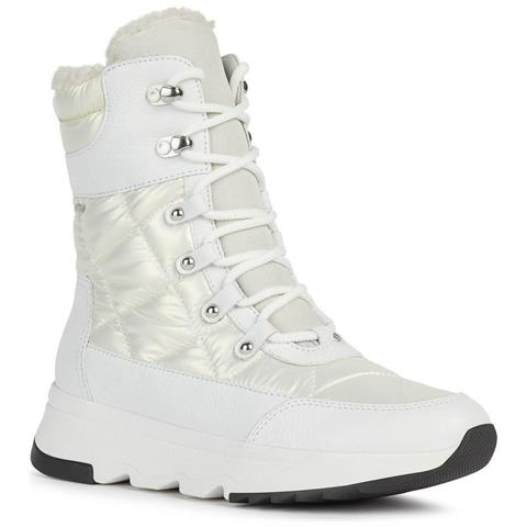 Falena Abx Booties Stivaletti Pelle Scarpe Donna Bianco Eu 38, D26hxb 046fu C1352 - Foto 2