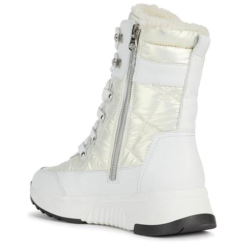 Falena Abx Booties Stivaletti Pelle Scarpe Donna Bianco Eu 38, D26hxb 046fu C1352 - Foto 3