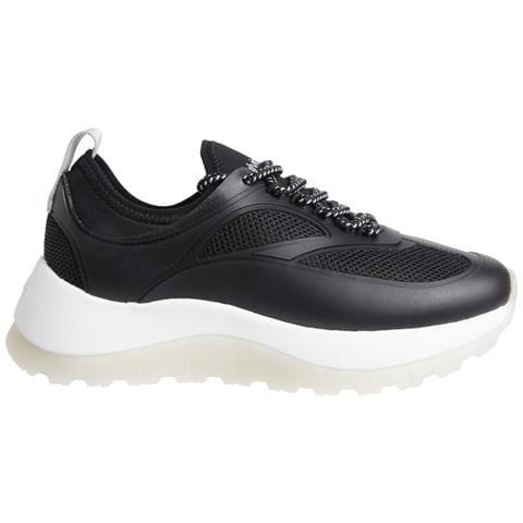 Lace Up Pearl Mix Leisure Trainers Sneakers Sintetico Scarpe Donna Nero Eu 36, Hw0hw02079 00w - Foto 1