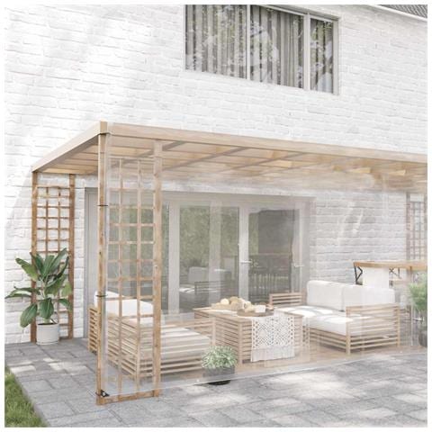 Telone Trasparente con Occhielli 5x10 m in PVC - Foto 10