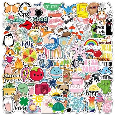 Adesivi Decorativi - Set Da 100 Pezzi C - Foto 1