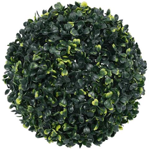 Sfere di Bosso Artificiale con Luci LED 2 pz Verdi 45 cm - Foto 9