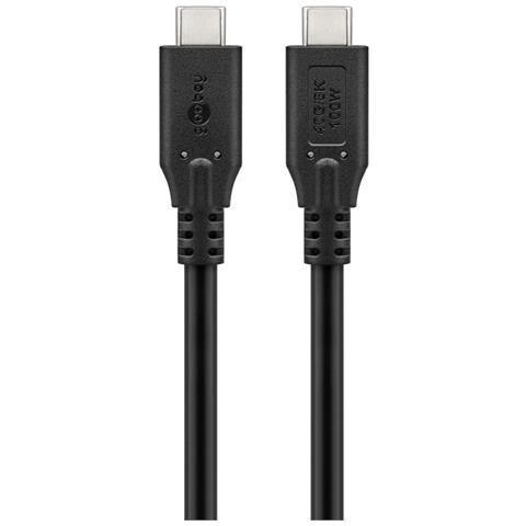 74193 cavo USB USB4 Gen 2x2 2 m USB C Nero - Foto 2