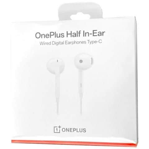 Oneplus Auricolare Originale Stereo Mh137 Type C Half In-ear White Blister Per Smartphone Tablet - Foto 2