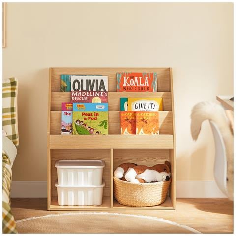Libreria Per Bambini 73x30x80cm Kmb01-n - Foto 8