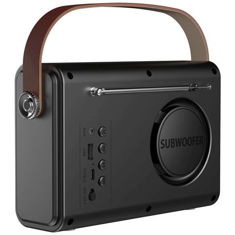 RS-01 radio Portatile Analogico Nero - Foto 2