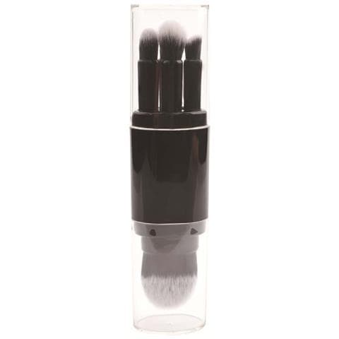 Set Di Pennelli Portatili 5-in-1 - Strumento Di Bellezza Multifunzionale Black - Foto 1