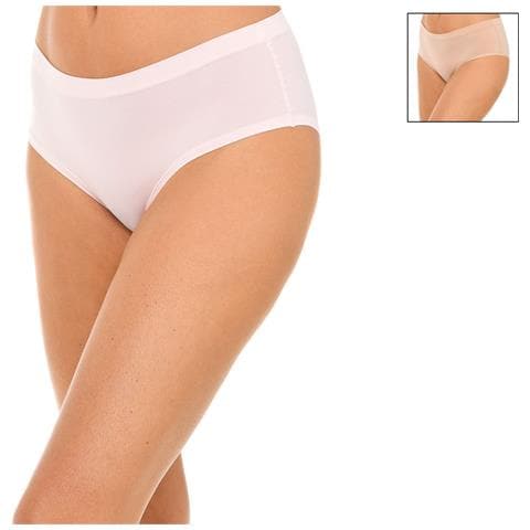 Pack-2 Pantaloni Culotte In Tessuto Elastico D06w7 Da Donna Dal Design Comodo E Discreto Per L'uso Quotidiano O Sportivo - Foto 7