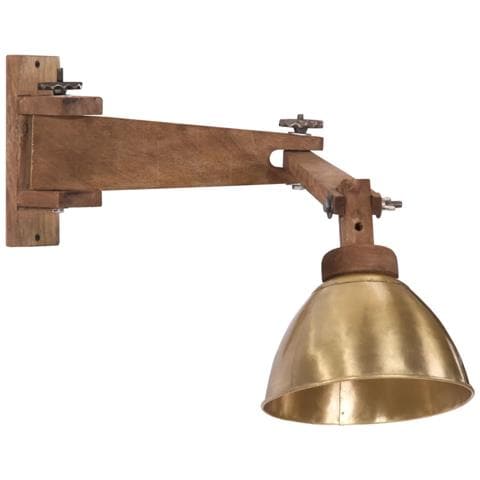 Lampada a Parete 25 W Ottone Anticato E27 - Foto 2