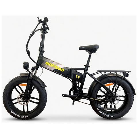Bici E-bike 20 Fat Bike Tankan T2 Bicicletta Pieghevole Alluminio Batteria Integrata 48v 13ah Motore Ananda 250w - Nero - Foto 1