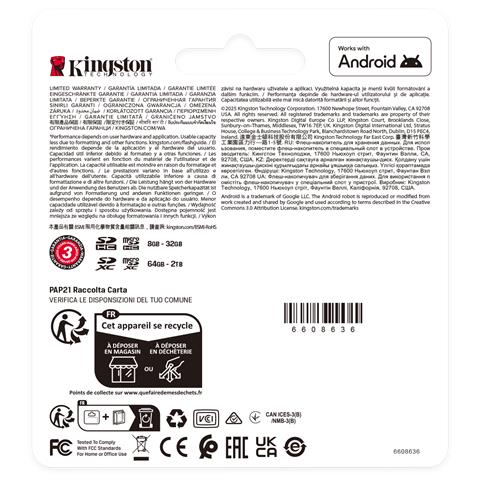 Scheda microSDXC Industriale 128GB C10 A1 pSLC Confezione Singola senza Adattatore - Foto 2