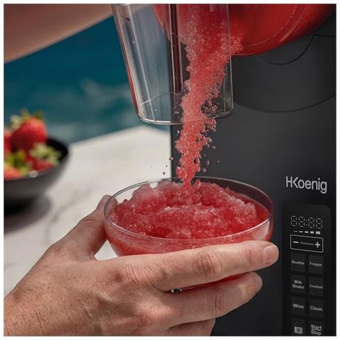 Macchina per granita, slush machine SLH800, 5 modalità preimpostate, 2,5L - Foto 6