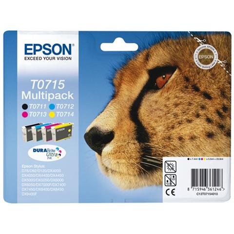 Multipack (T071) 4 Colori Styd78 C13T071540 - Foto 2