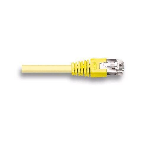 ICOC F5E-050-YE - Cavo di rete Patch in Rame Schermato Cat. 5e Giallo FTP 5 mt - Foto 1
