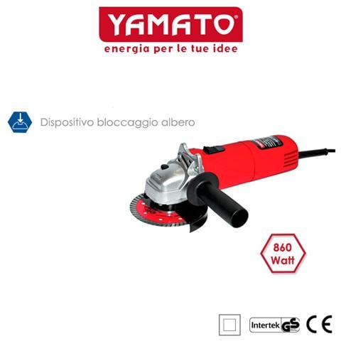 Smerigliatrice angolare disco 115 mm bloccaggio mola a pulsante - Foto 2