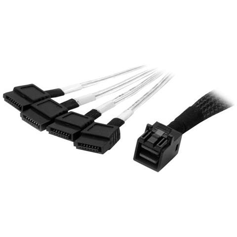 Cavo interno Mini SAS a SATA da 1m - SFF-8643 a 4x SATA - Foto 1