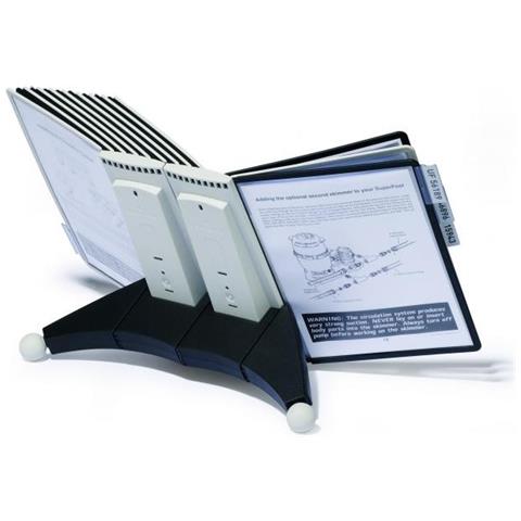 Sherpa Table 20 Leggio Da Tavolo 20 Pannelli Ppl A4 Estendibile Grigio Nero - Foto 1