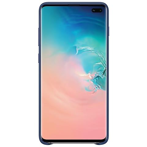 Cover Protettiva in Pelle Galaxy S10+ Blu Navy - Foto 2