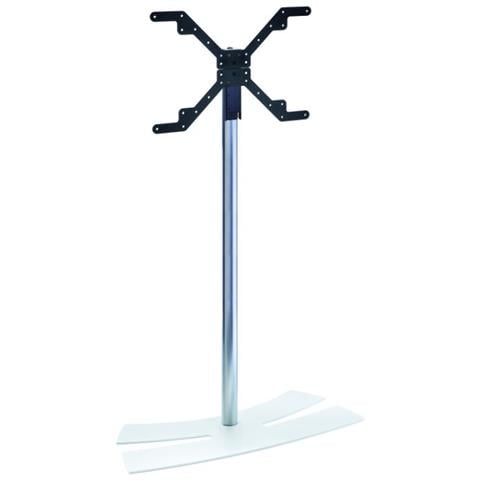 Stand Vesa 600x400 H 1400 White Base - Foto 1