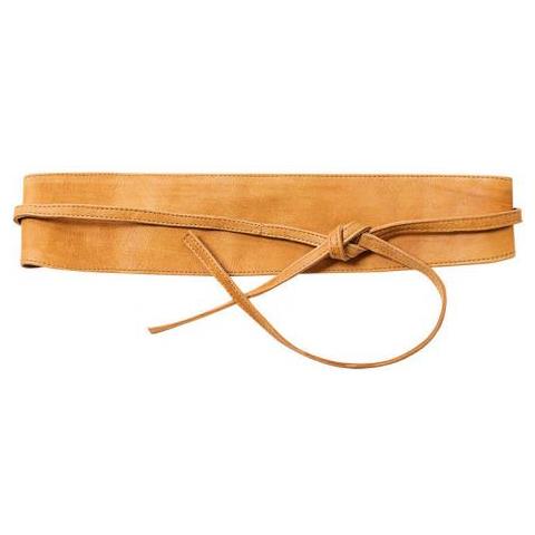 Vibs Leather Tie Waist Belt Cintura Donna Cm 80 - Foto 1