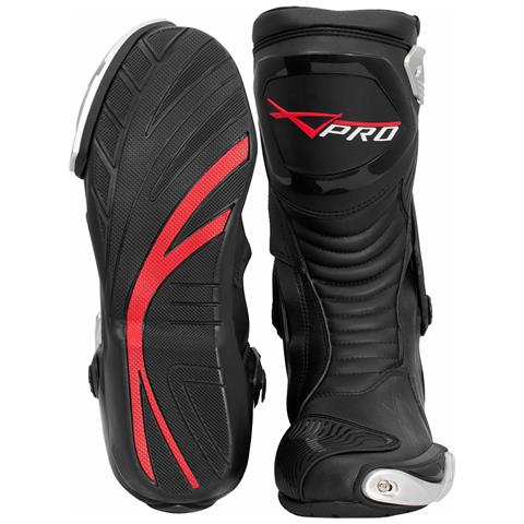 Stivali Omologati Ce Moto Quad Motocross Touring Sport Nero 41 - Foto 2