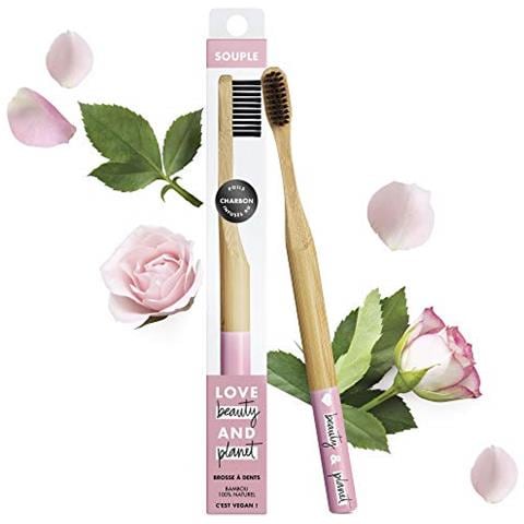 Bellezza E Love Planet - Spazzolino Da Denti In Bambù Morbido - Foto 1