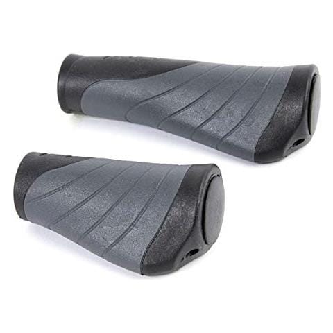 Manici Vice Manopole Bmx 9 + 13.5 cm Nero / grigio Per Coppia - Foto 1