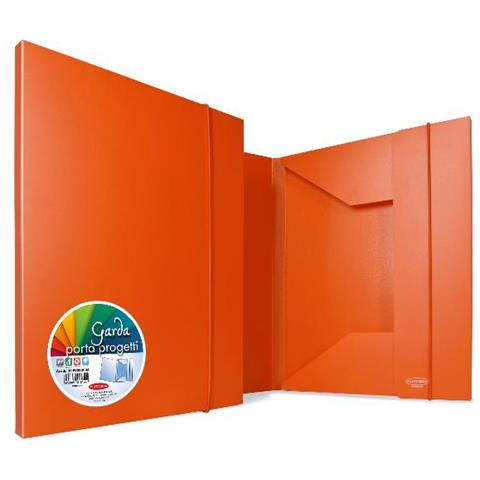 ver Plastibor Garda 3l Cartellina 3 Lembi In Pp Con Elastico 260x350 Mm Arancio - Foto 1
