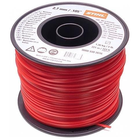 Bobina Filo Nylon Quadro Stihl 2,7 Mm Da 208 Metri Per Decespugliatore - Foto 1