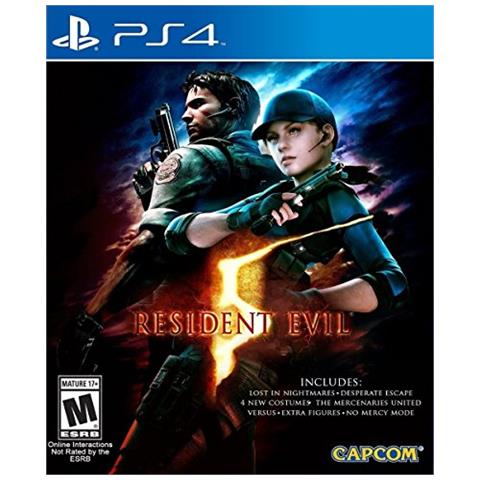 Resident Evil 5, PlayStation 4, Supporto fisico, Sopravvivenza / Horror, , M (Mature), Basico - Foto 1
