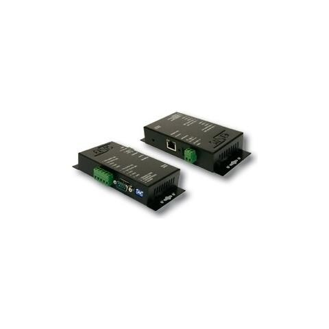 EX-6051POEIS Network transmitter & receiver Nero 10, 100Mbit / s moltiplicatore di rete - Foto 1